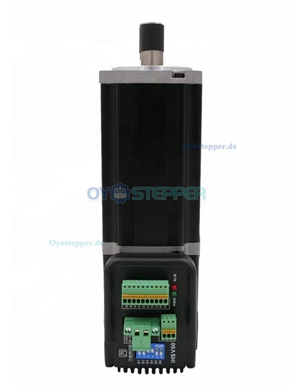 JMC NEMA 23 Integrierter AC-Servomotor mit Bremse, 400W, 48V, 1,27 Nm, 3-Phasen, 3000 U/min, 60 × 60 mm